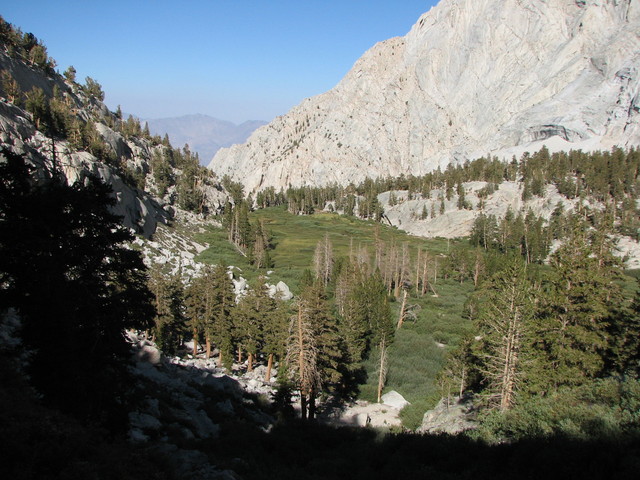 Approaching Outpost Camp. Still over 4 miles to the trailhead.