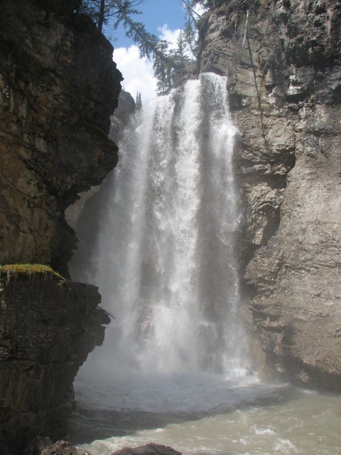 The Upper Falls from the platform. I got wet from the spray.