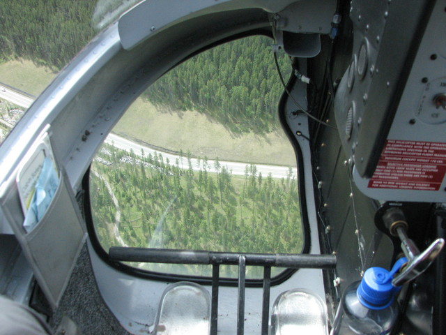 The view forward toward my feet