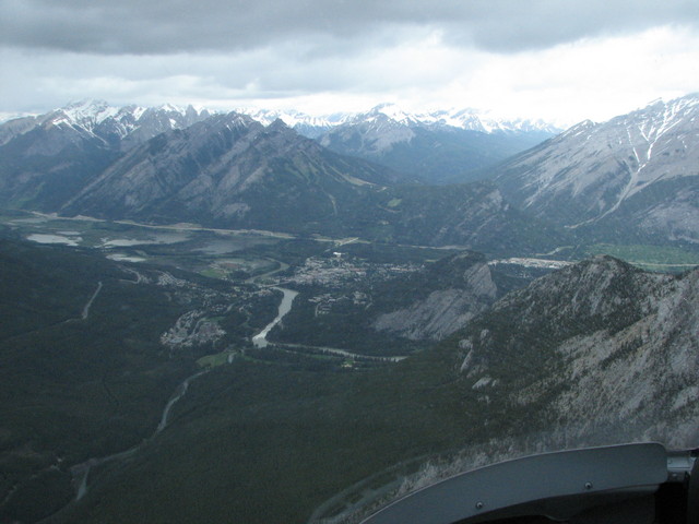 Banff, looking northeast