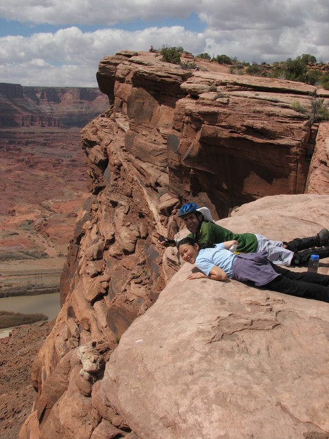 at the lookout point